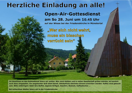 Öffnet Bild mit Infos zum Gottesdienst